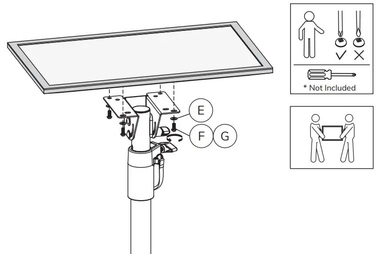 Neomounts NSFS200BLACK Floor Stand - STEP 1