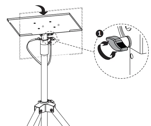 Neomounts NSFS200BLACK Floor Stand - STEP 3