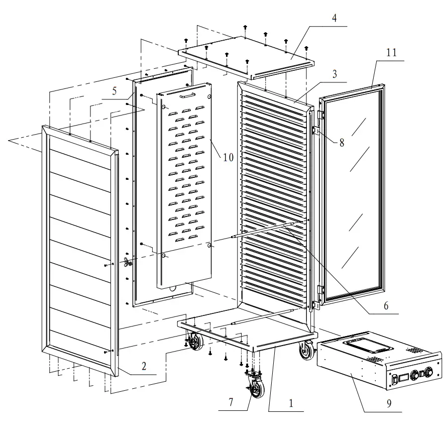 ADCRAFT PW 120 Heater Proofer - fig 14