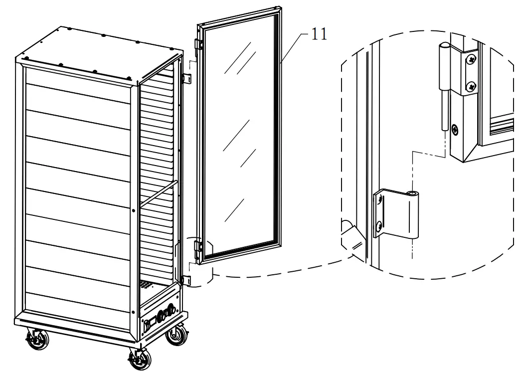 ADCRAFT PW 120 Heater Proofer - fig