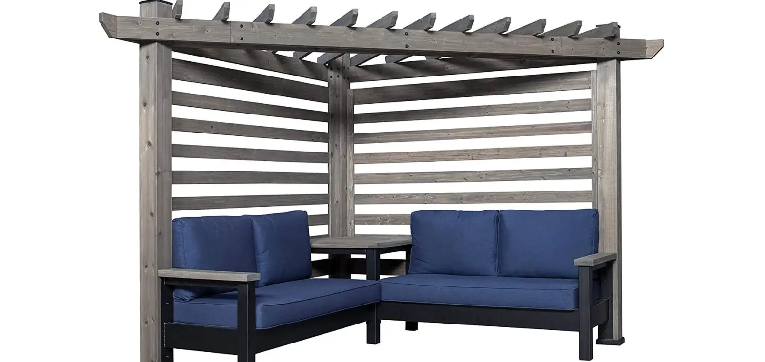 Tuscany 2002531com Cabana Pergola With Conversation Seating Owner's Manual Tuscany 2002531com Cabana Pergola With Conversation Seating Owner's Manual