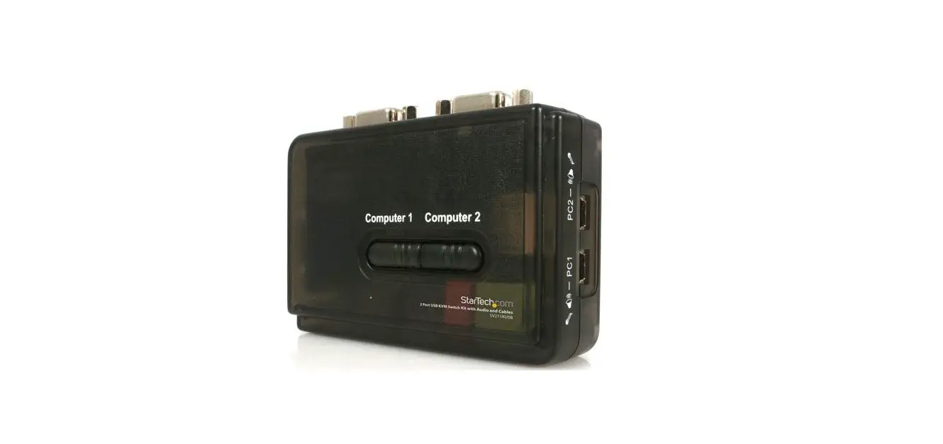 Startech Sv211kusb 2 Port Usb Kvm Switch Kit With Audio And Cables User Guide