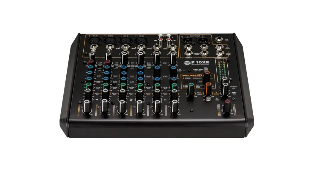Rcf F 10xr High Performance Professional Compact Live Mixer Owner's Manual Rcf F 10xr High Performance Professional Compact Live Mixer Owner's Manual