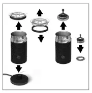 Nespresso Citiz&Milk C122 Remove the jug