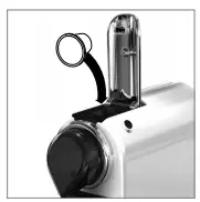 Nespresso Citiz&Milk C122 Lift the lever