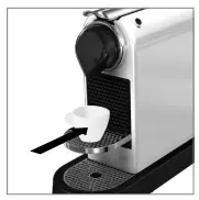 Nespresso Citiz&Milk C122 cup under