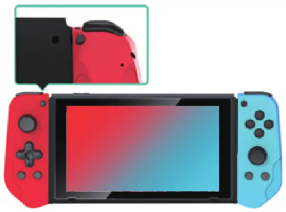 JYS NS168 Alter Native Controller with Grip for Switch - controal 1