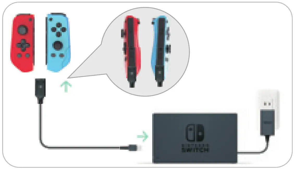 JYS NS168 Alter Native Controller with Grip for Switch - usb