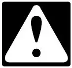 KitchenAid KMCC5015 Countertop Convection Microwave Oven User Guide - Warning or Caution icon