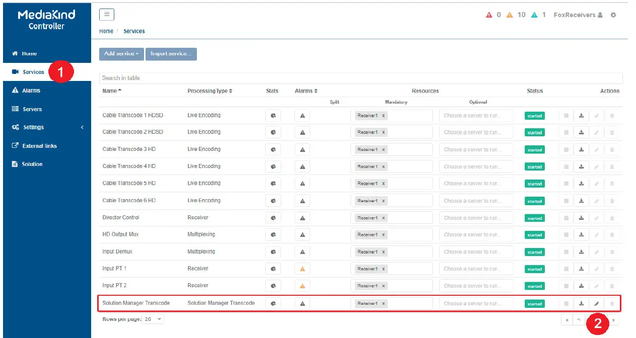 Mediakind S16955-M1-1RU Interface Module fig 2