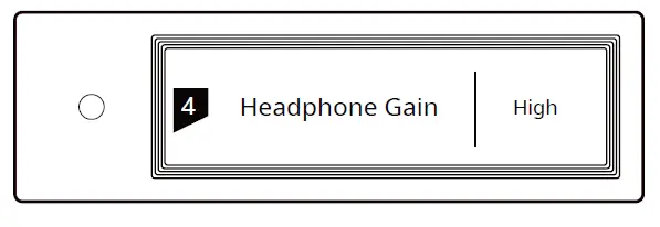Headphone Gain