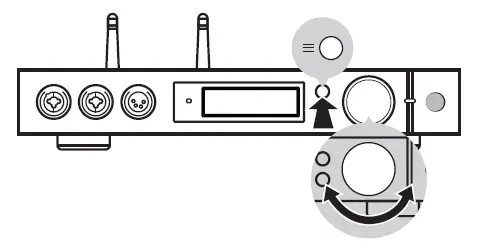 Select the input source