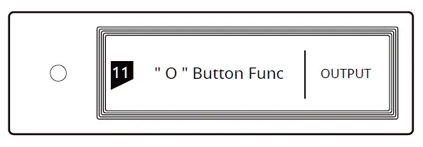 User defined button settings