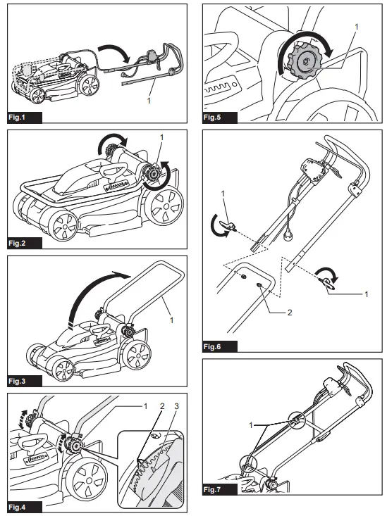makita ELM3320 Electric Lawn Mower -