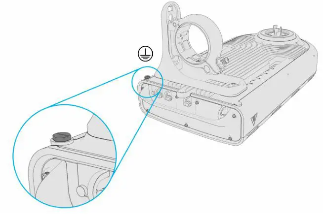 ubicquia APAI Ubihub Simply Connected Simply Smart - Attach the provided grounding