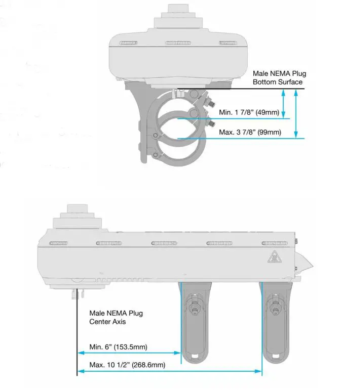 ubicquia APAI Ubihub Simply Connected Simply Smart - Measure and Preinstall Clamp