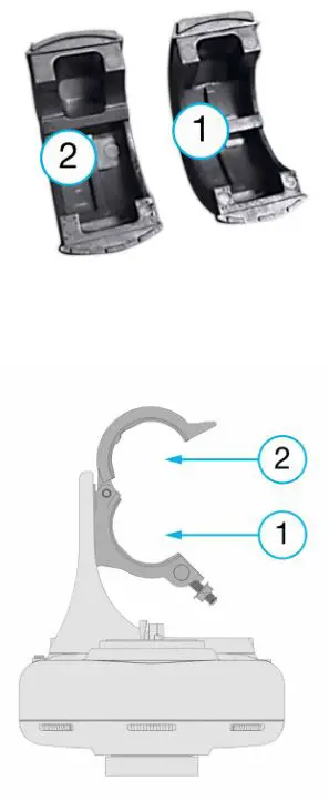 ubicquia APAI Ubihub Simply Connected Simply Smart - Open the clamp with the swivel