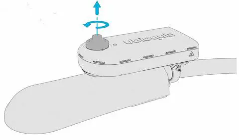 ubicquia APAI Ubihub Simply Connected Simply Smart - Remove the open cap by twisting