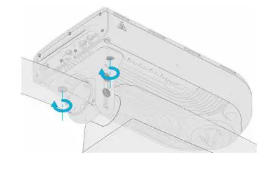 ubicquia APAI Ubihub Simply Connected Simply Smart - Then tighten the horizonta