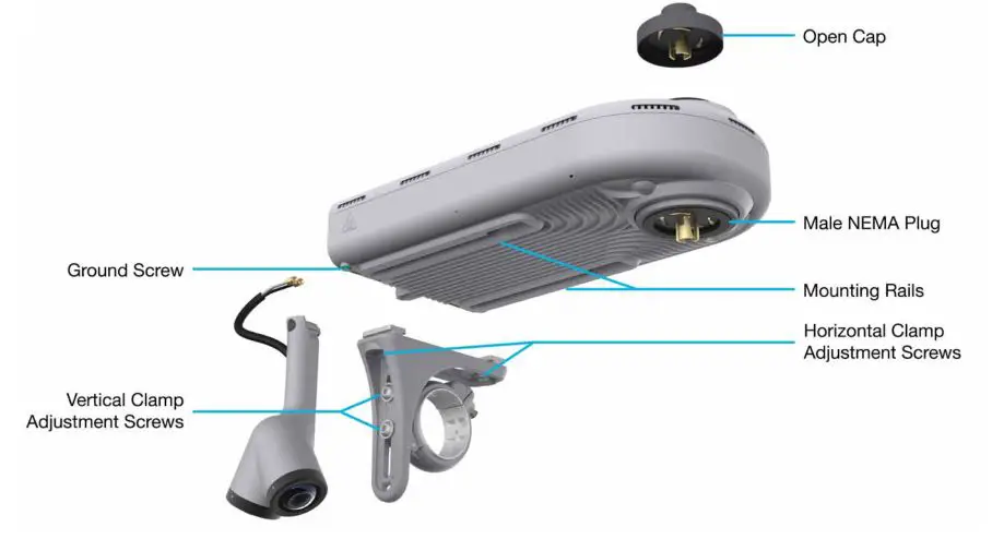 ubicquia APAI Ubihub Simply Connected Simply Smart - View of UbiHub parts from bottom