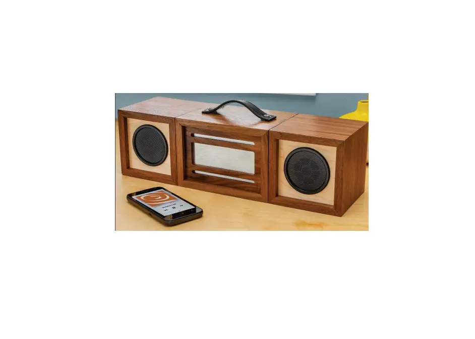 Rockler Woodworking Hardware 50995 Wireless Speaker Kit Instructions