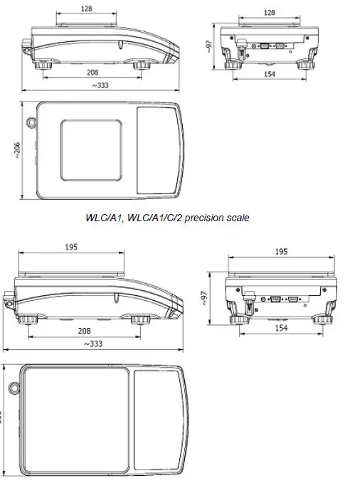 WLC A1-C-2 Precision Scale 1