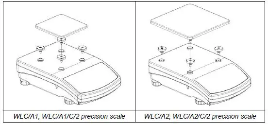 WLC A1-C-2 Precision Scale 8