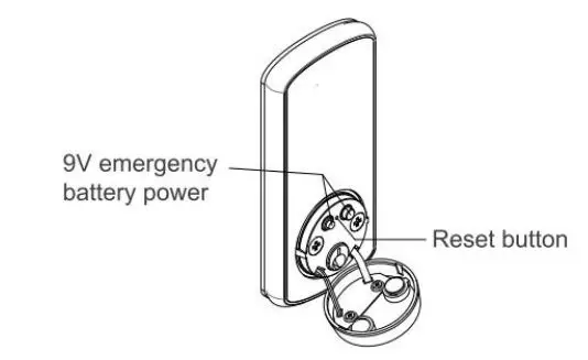 ARIZE ASL120 Series Smart Lock - Emergency Power and System Resetting