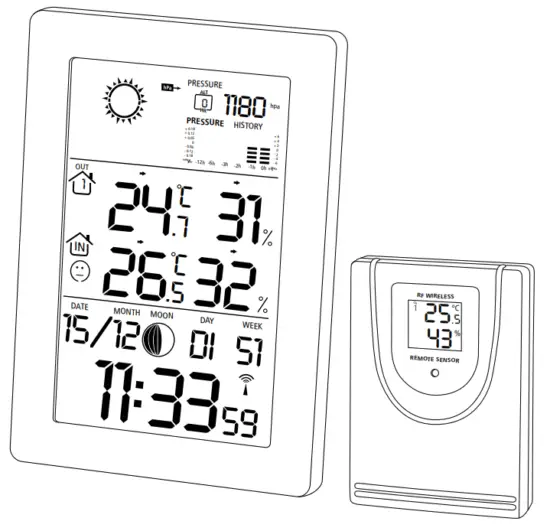hama EWS-3200 Weather Station -