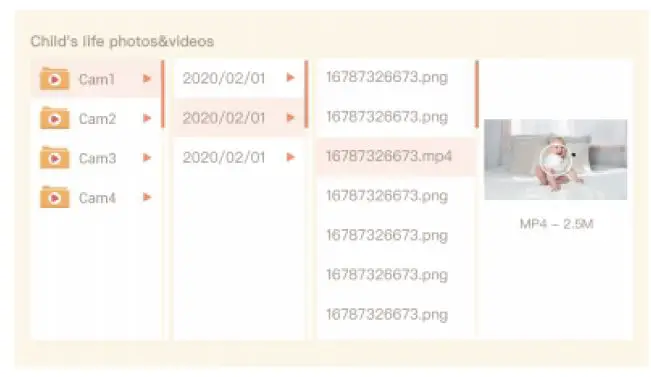 MEARI Baby 2S-1M Baby Monitor-FIG- 10