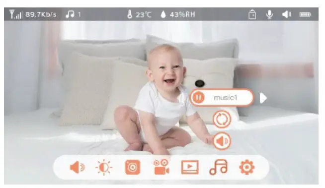 MEARI Baby 2S-1M Baby Monitor-FIG- 11