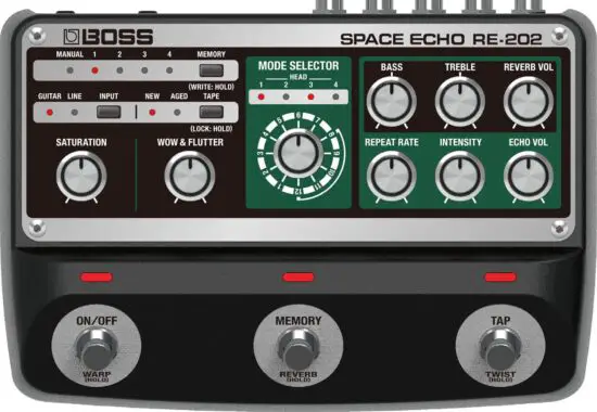BOSS RE 202 Space Echo Delay Reverb