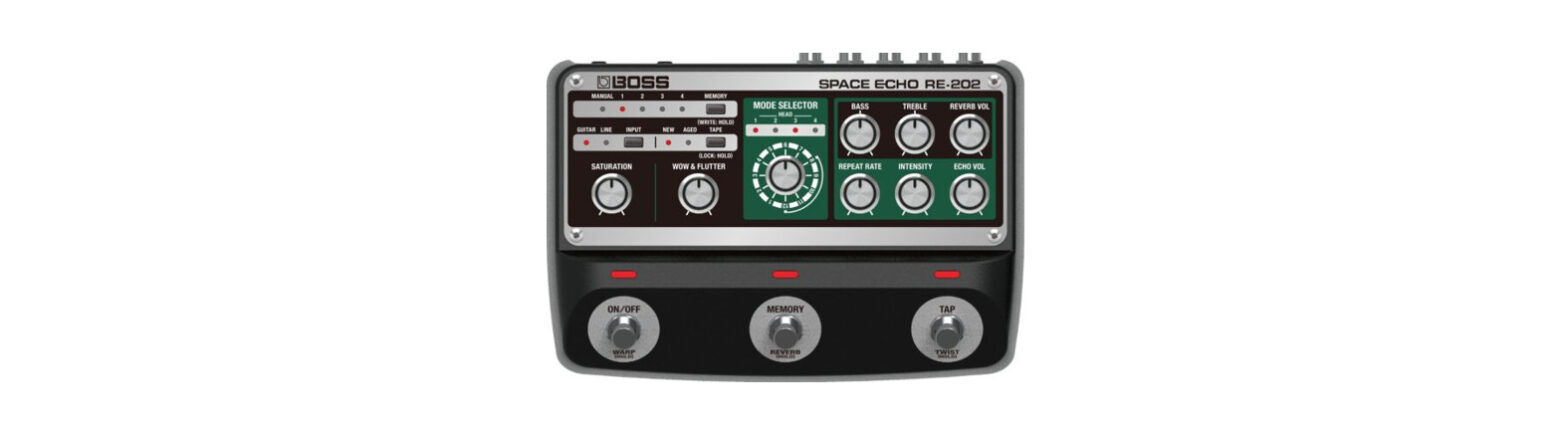 Boss Re-202 Space Echo Delay/reverb Owner's Manual Boss Re-202 Space Echo Delay/reverb Owner's Manual