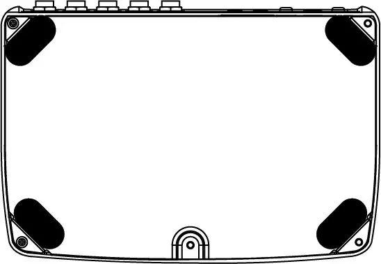 BOSS RE 202 Space Echo Delay Reverb - Rubber Feet