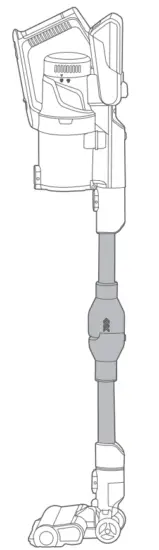 Midea MCS2129BG 2 in 1 Cordless Handstick