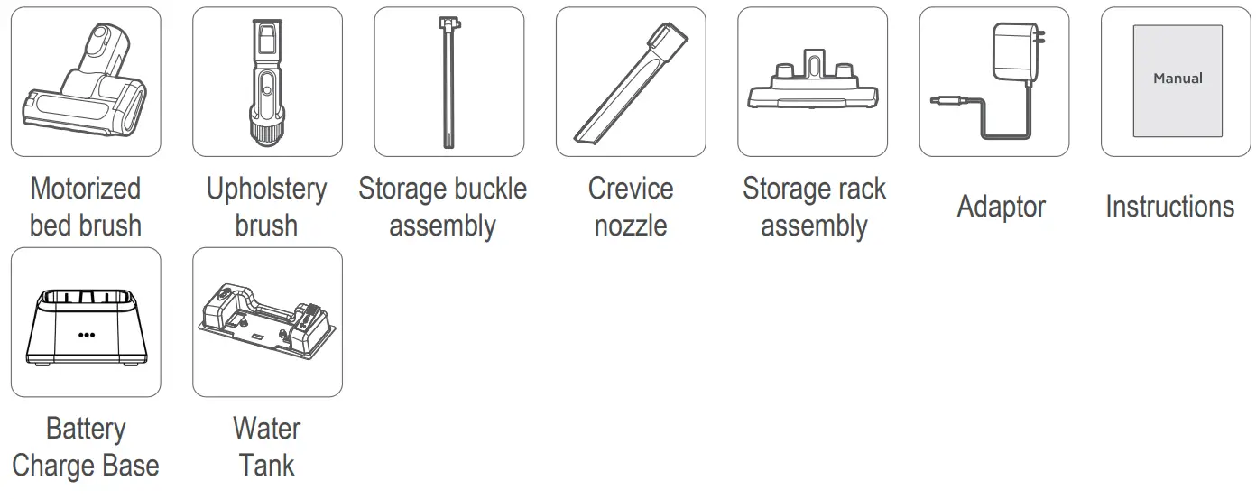 Midea MCS2129BG 2 in 1 Cordless Handstick - fig2
