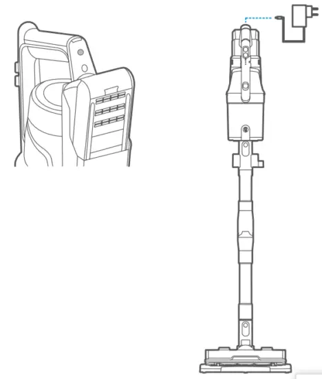 Midea MCS2129BG 2 in 1 Cordless Handstick - fig4