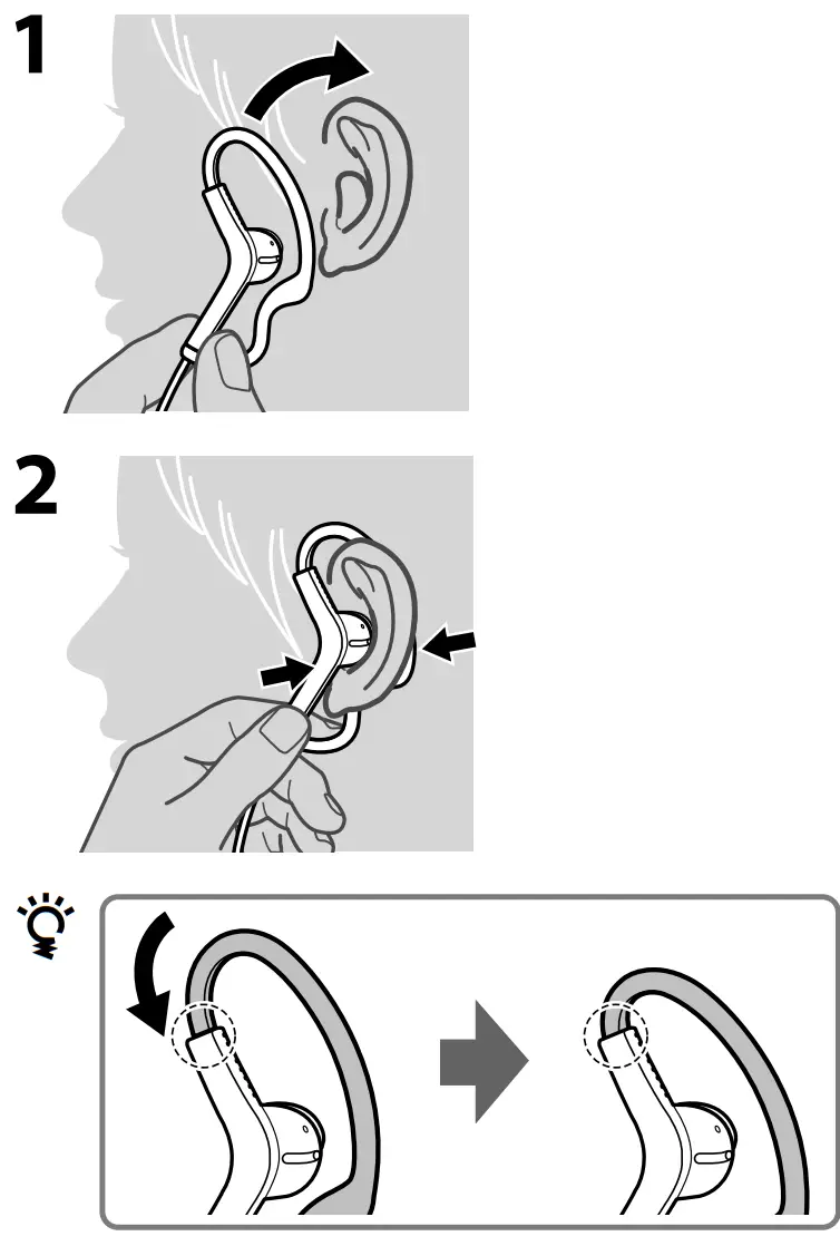SONY MDR AS210AP Stereo Headphones - fig 2