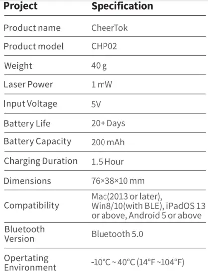 Cheerdots CHP02 CheerTok Smart Device-fig16