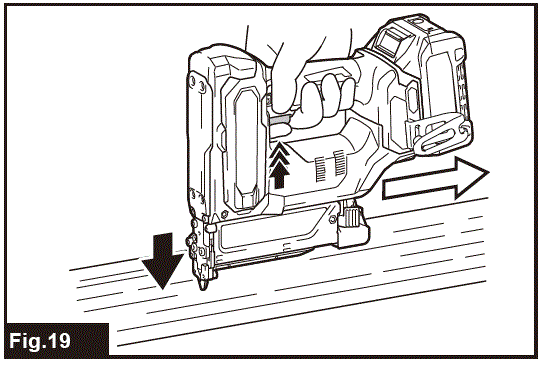 makita PT001G Cordless Pin Nailer FIG 19