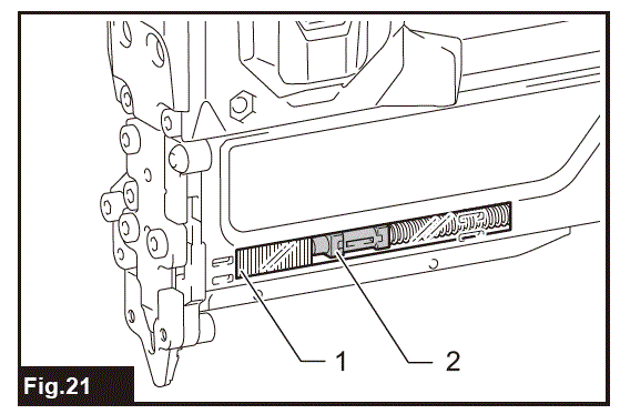 makita PT001G Cordless Pin Nailer FIG 21