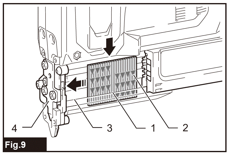 makita PT001G Cordless Pin Nailer FIG 9