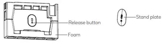 kogan KAMN27RQ1LB 27 Inch Curved Gaming Monitor - attached