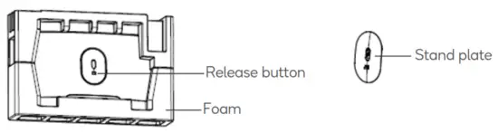 kogan KAMN27RQ1LB 27 Inch Curved Gaming Monitor - plate