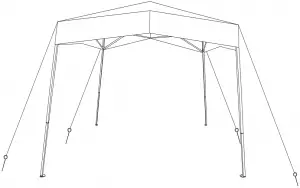 UBERHAUS Foldable Sun Shelter