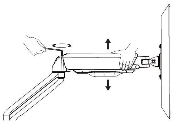 DELTACO-ARM-0360-Counterbalance-Monitor-Wall-Mount-6