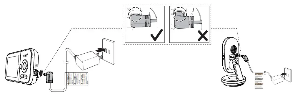 vtech VM3254 2 Video Baby Monitor - figure 2