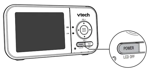 vtech VM3254 2 Video Baby Monitor - figure 8