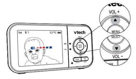 vtech VM3254 2 Video Baby Monitor - figure 9