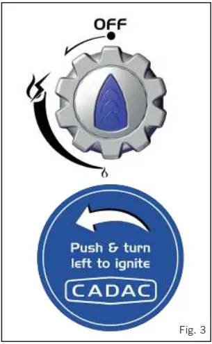 CADAC 8910 28mBar and 50mBar CARRI CHEF 2 - Safety Information 3